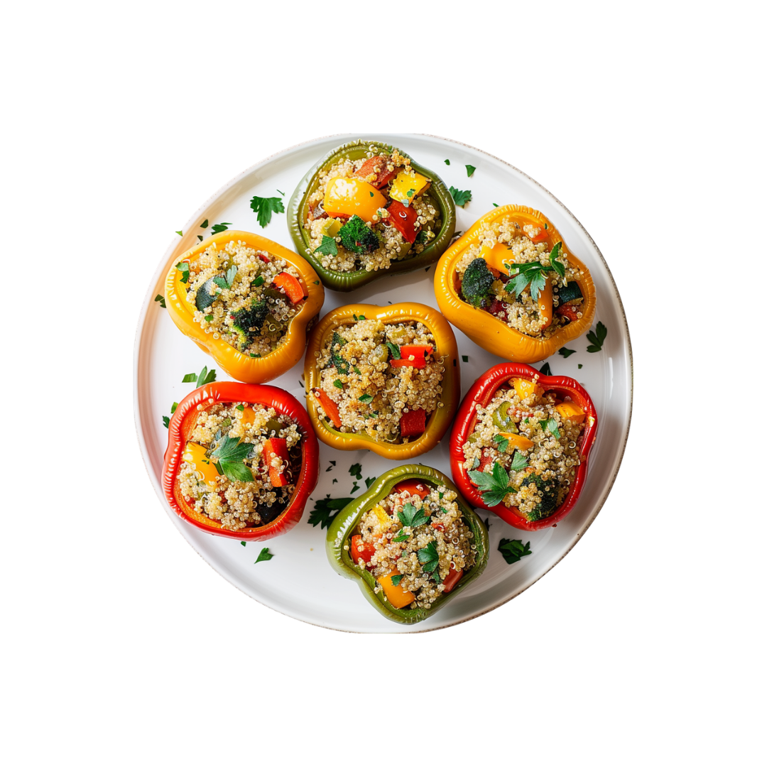 Stuffed Bell Peppers Plate